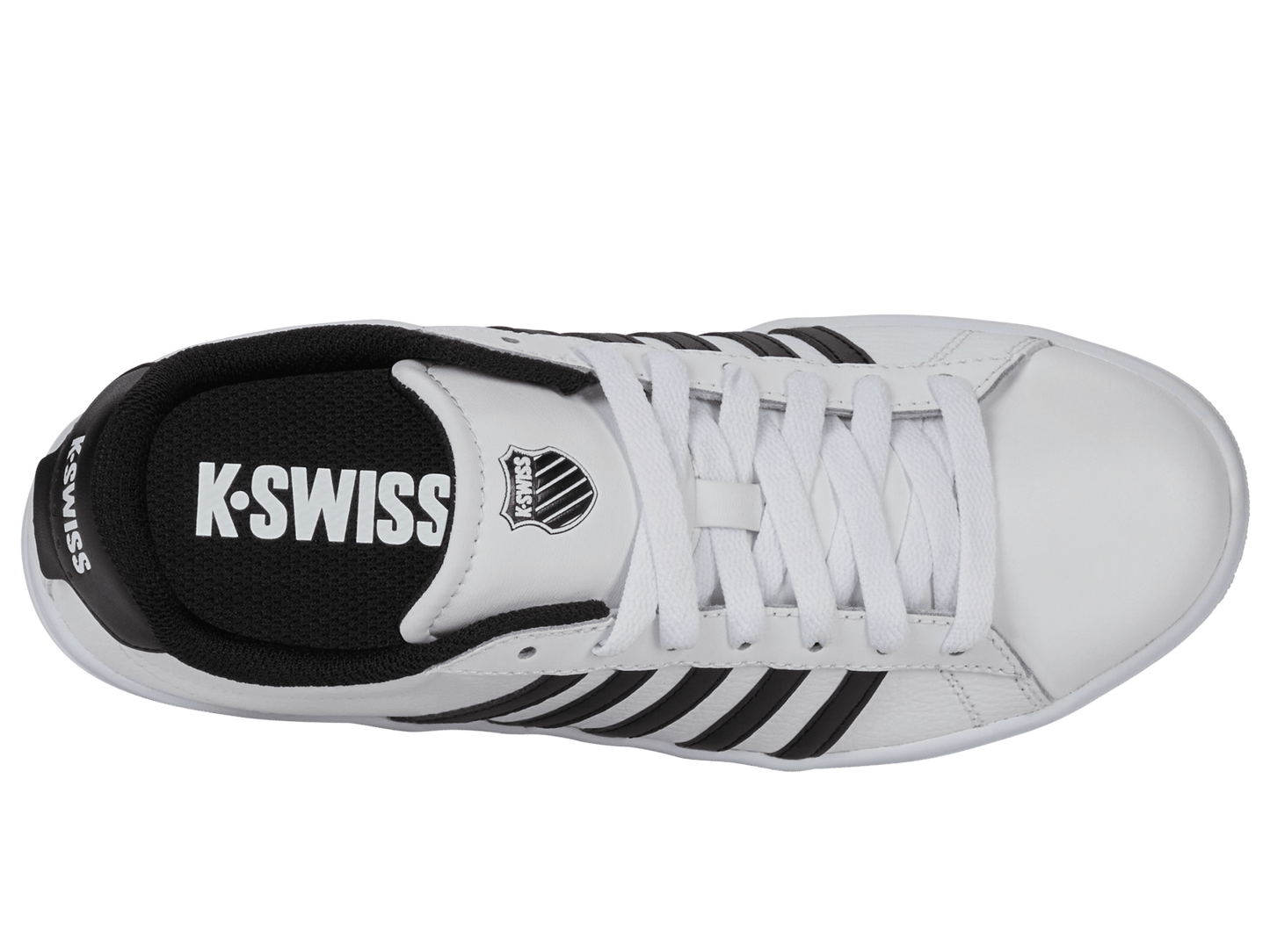 04413 - 191 - M | COURT TIEBREAK II | WHITE/BLACK/WHITE - K - Swiss US - FOOTWEAR