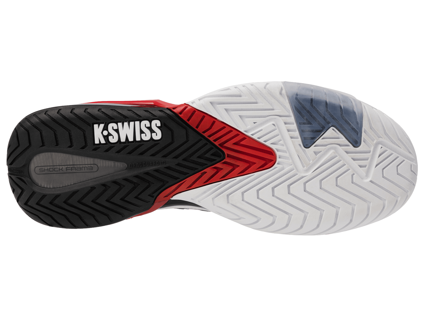 04437 - 140 - M | ULTRASHOT 4 | WHITE/BLACK/MARS RED - K - Swiss US - FOOTWEAR