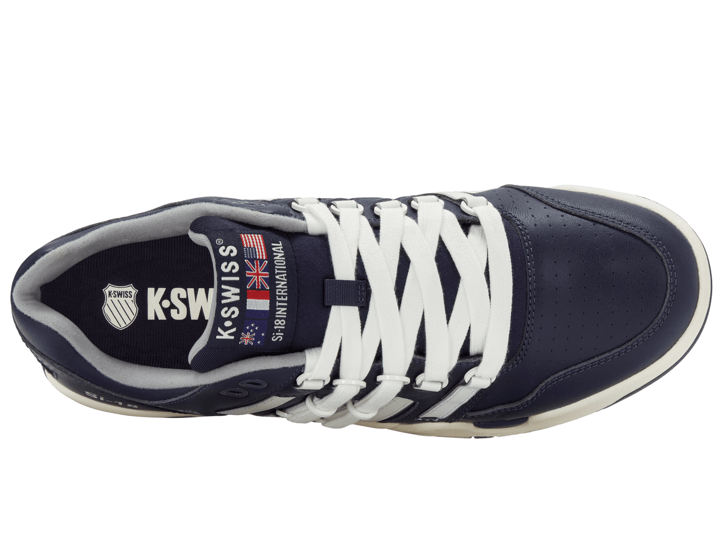 04440 - 460 - M | SI - 18 INTERNATIONAL C | NAVAL ACADEMY/SNOW WHITE/BLANC DE BLANC - K - Swiss US - FOOTWEAR