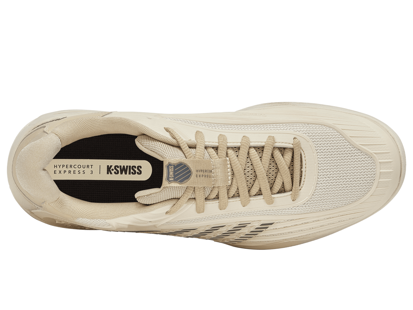 04603 - 081 - M | HYPERCOURT EXPRESS 3 | WHITECAP GRAY/PALE KHAKI/TURBULENCE - K - Swiss US - FOOTWEAR