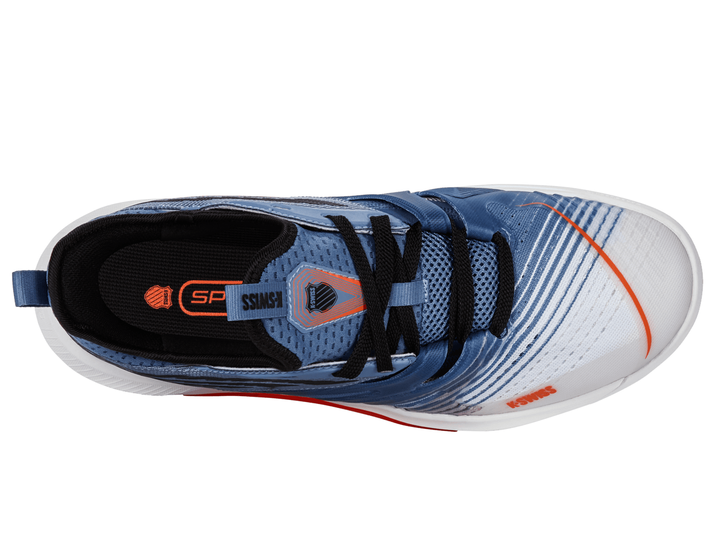 07392 - 139 - M | SPEEDTRAC | LUCENT WHITE/INFINITY/SCARLET IBIS - K - Swiss US - FOOTWEAR