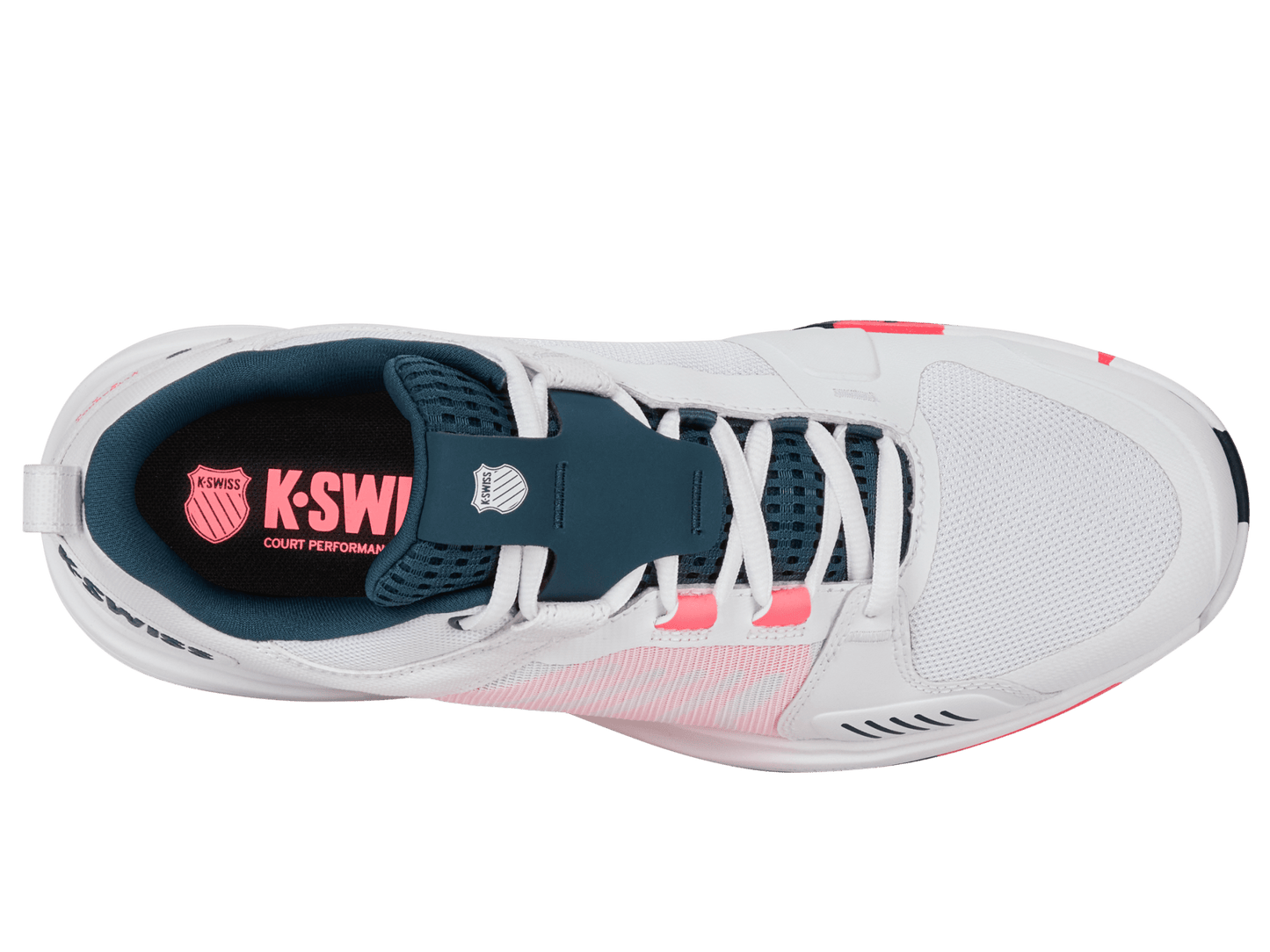 07395 - 129 - M | ULTRASHOT TEAM | WHITE/STARGAZER/NEON BLAZE - K - Swiss US - FOOTWEAR