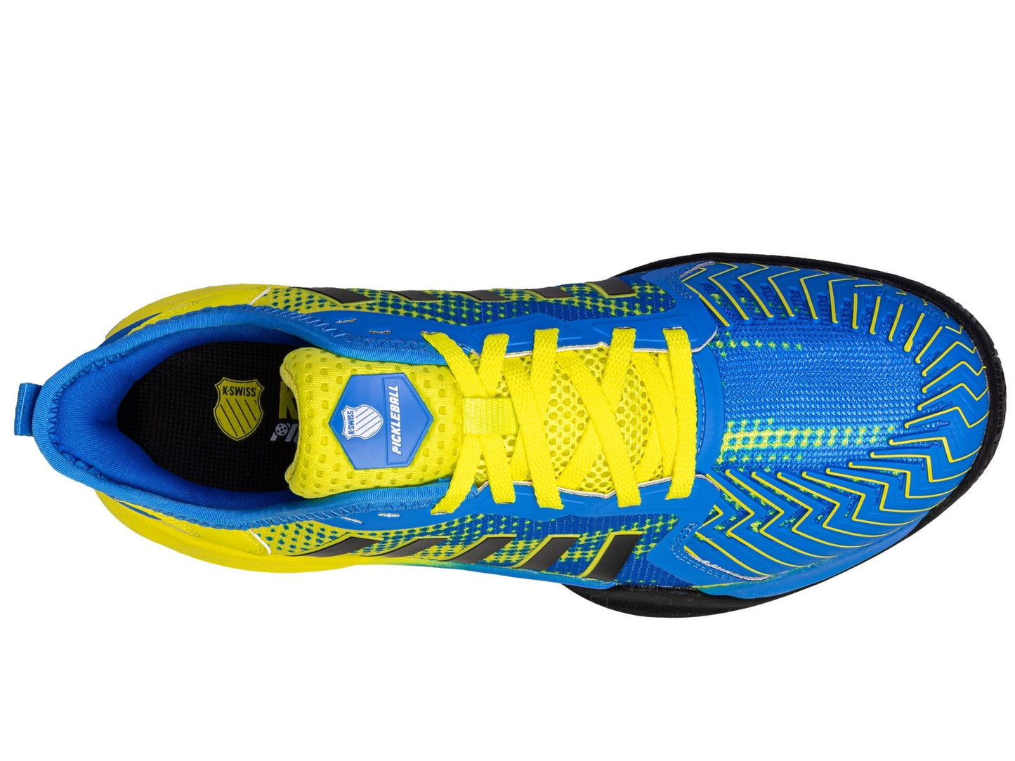 07916 - 464 - M | PICKLEBALL SUPREME | BRILLIANT BLUE / OPTIC YELLOW / BLACK - K - Swiss US - FOOTWEAR