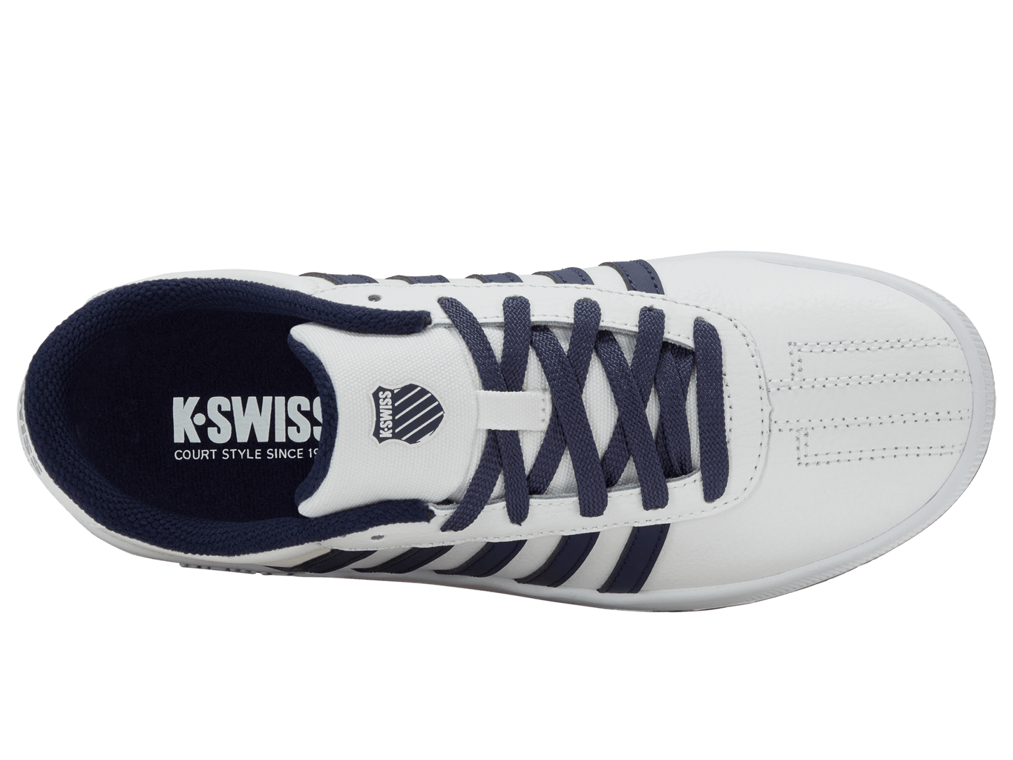 55612 - 180 - M | CLASSIC PRO | BRIGHT WHITE/NAVAL ACADEMY/WHITE/GUM - K - Swiss US - FOOTWEAR