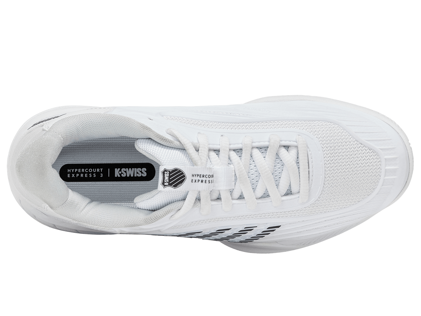84603 - 152 - M | HYPERCOURT EXPRESS 3 | WHITE/DAWN BLUE/BLACK - K - Swiss US - FOOTWEAR