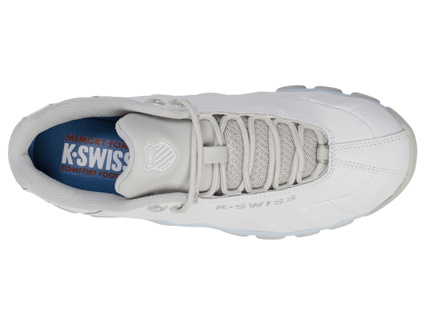 93426 - 187 - M | ST329 CMF | WHITE/GRAY/ICE BLUE - K - Swiss US - FOOTWEAR