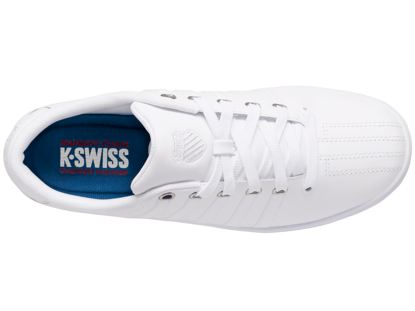 93629 - 155 - M | COURT PRO II CMF SP | WHITE/SILVER - K - Swiss US - FOOTWEAR