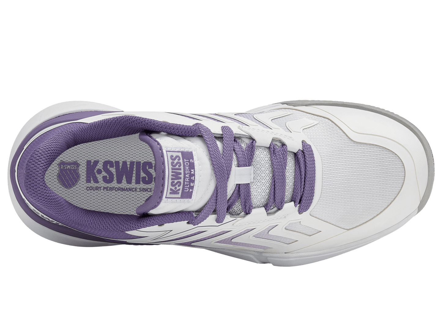 94598 - 149 - M | ULTRASHOT TEAM 2 | WHITE/PURPLE HAZE/LUNAR ROCK - K - Swiss US - FOOTWEAR