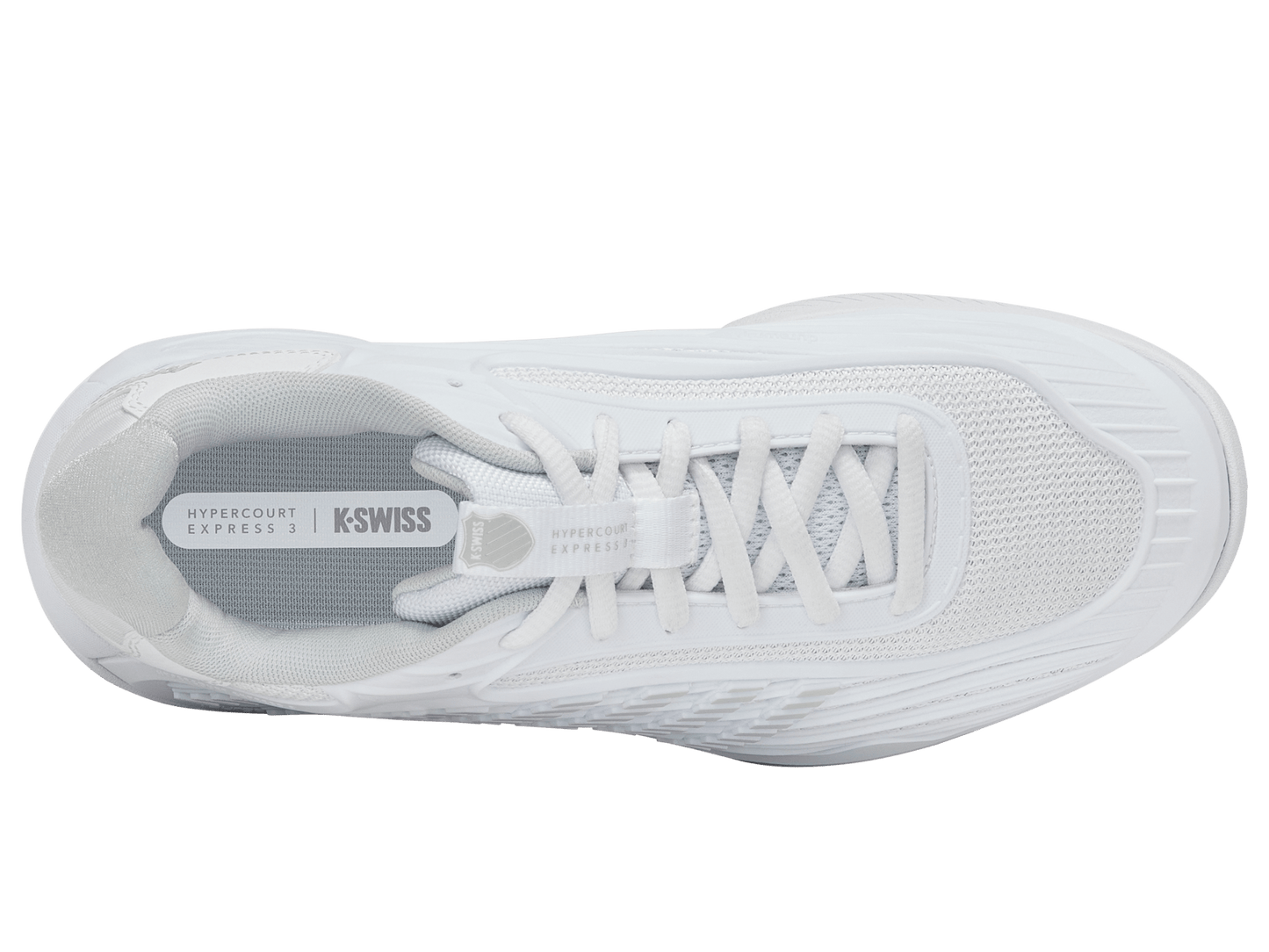 94603 - 162 - M | HYPERCOURT EXPRESS 3 | WHITE/DAWN BLUE/SILVER - K - Swiss US - FOOTWEAR