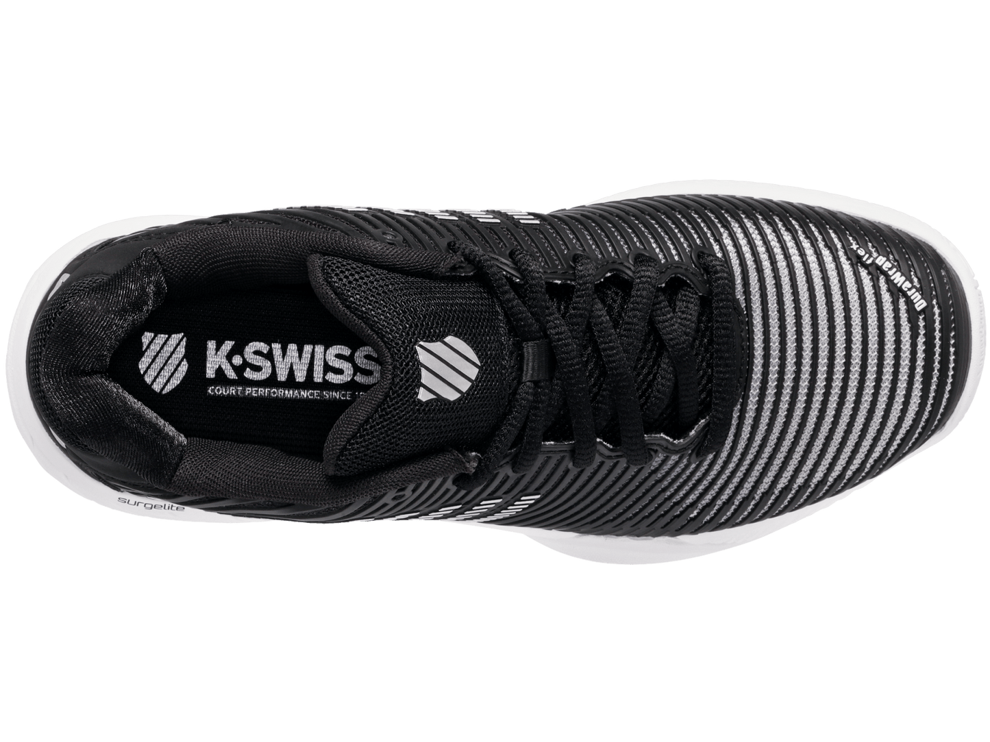 96613 - 085 - M | HYPERCOURT EXPRESS 2 | BLACK/WHITE/SILVER - K - Swiss US - FOOTWEAR
