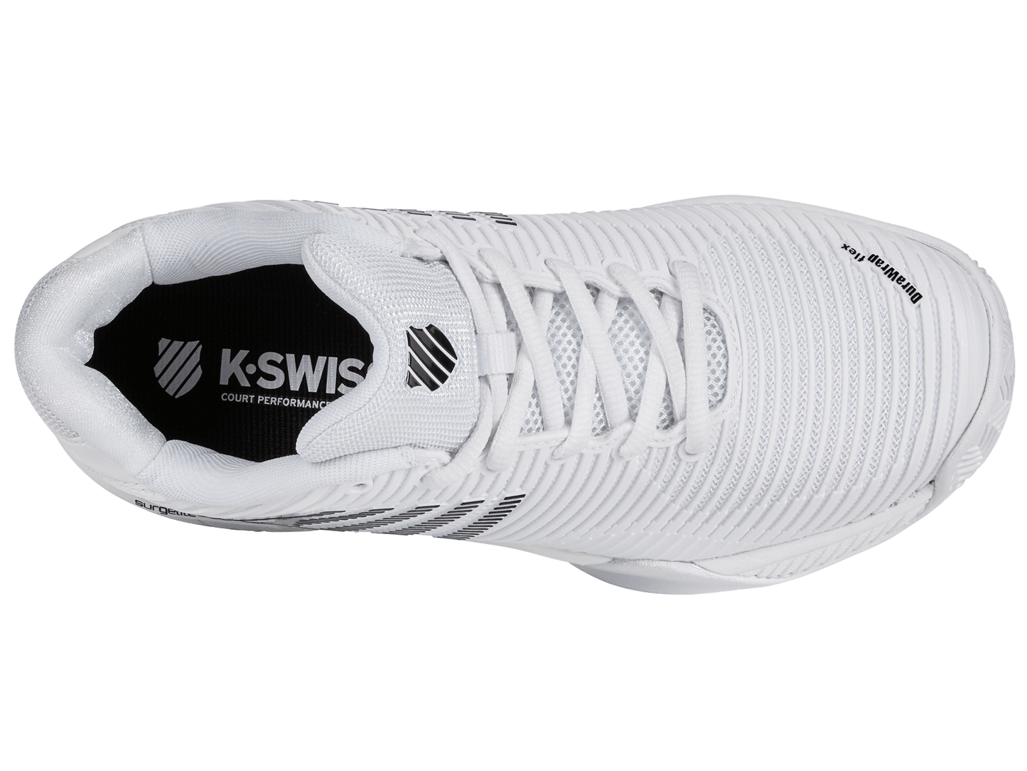 96614 - 102 - M | HYPERCOURT EXPRESS 2 CLAY | WHITE/BLACK - K - Swiss US - FOOTWEAR
