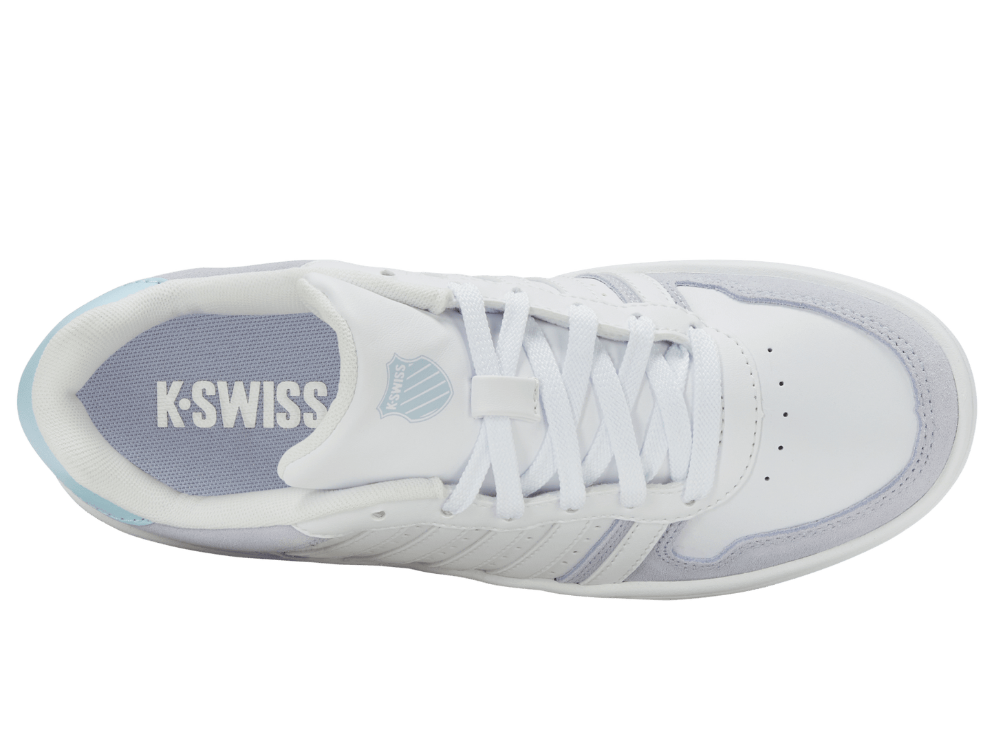 96931 - 161 - M | COURT PALISADES | WHITE/GRAY DAWN/STARLIGHT BLUE - K - Swiss US - FOOTWEAR