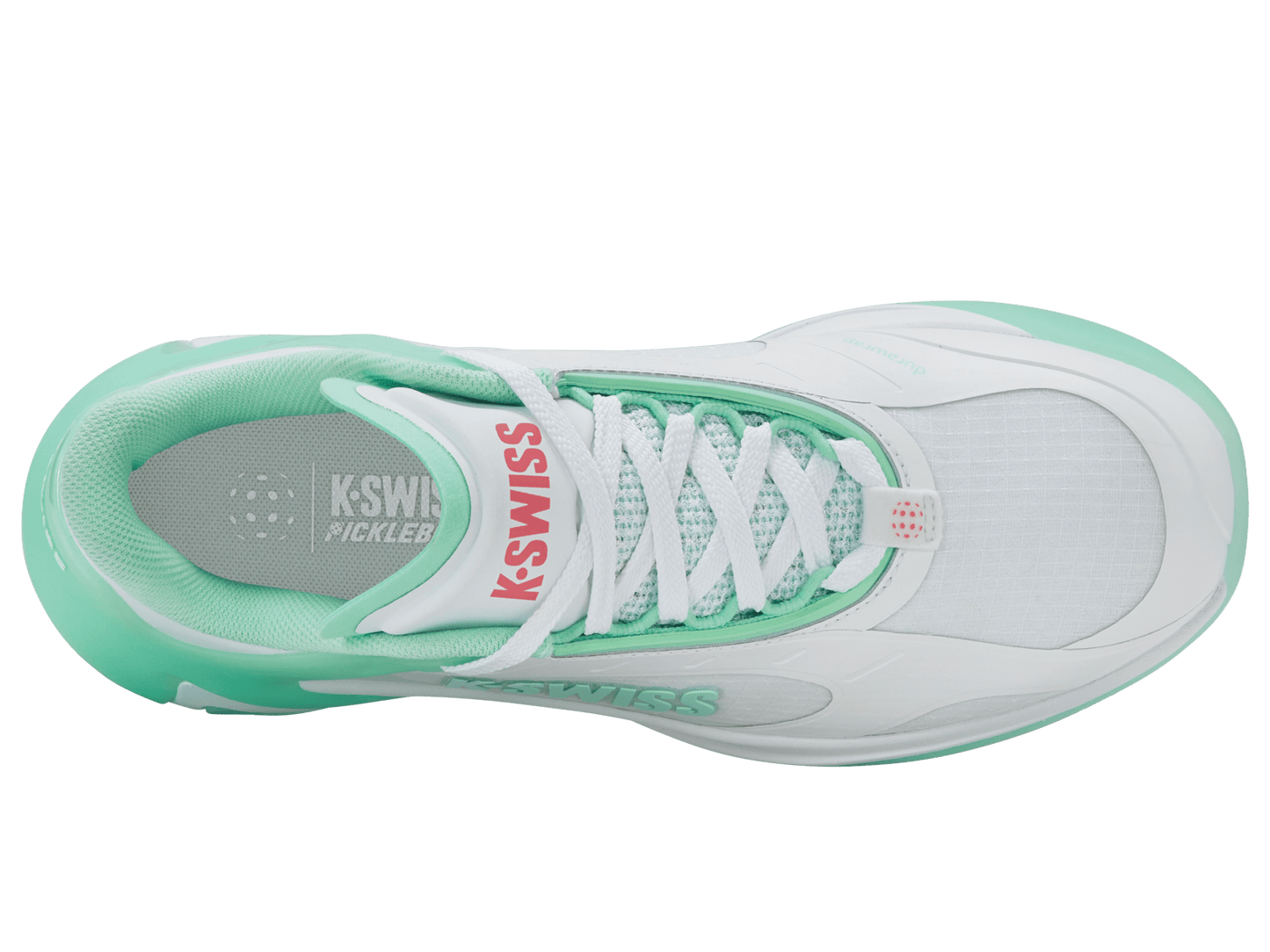 99491 - 177 - M | K - FRAME PICKLEBALL | WHITE/NEON MINT/HOT NEON PINK - K - Swiss US - FOOTWEAR