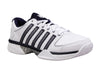 03379-167-M | MENS HYPERCOURT EXPRESS LEATHER | WHITE/NAVY/SILVER