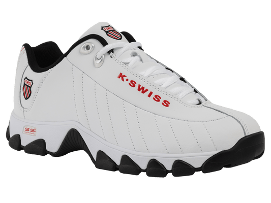 03426 - 122 - M | ST329 CMF | WHITE/BLACK/RED - K - Swiss US - FOOTWEAR