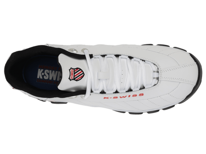 03426 - 122 - M | ST329 CMF | WHITE/BLACK/RED - K - Swiss US - FOOTWEAR