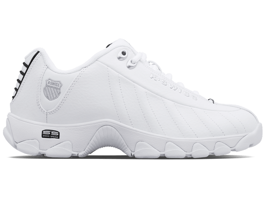 03426 - 129 - XW | ST329 CMF | WHITE/BLACK/SILVER - K - Swiss US - FOOTWEAR