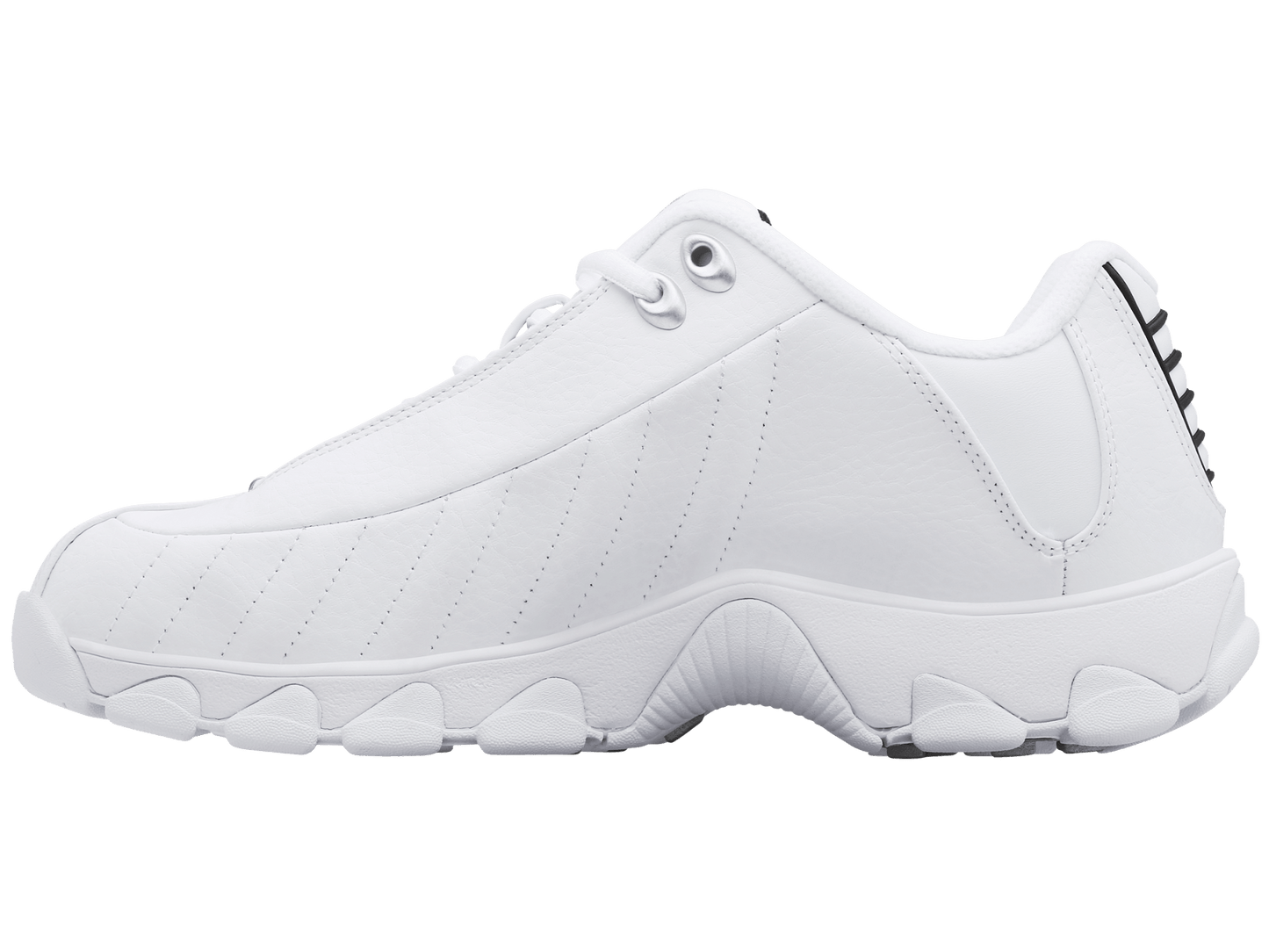 03426 - 129 - XW | ST329 CMF | WHITE/BLACK/SILVER - K - Swiss US - FOOTWEAR