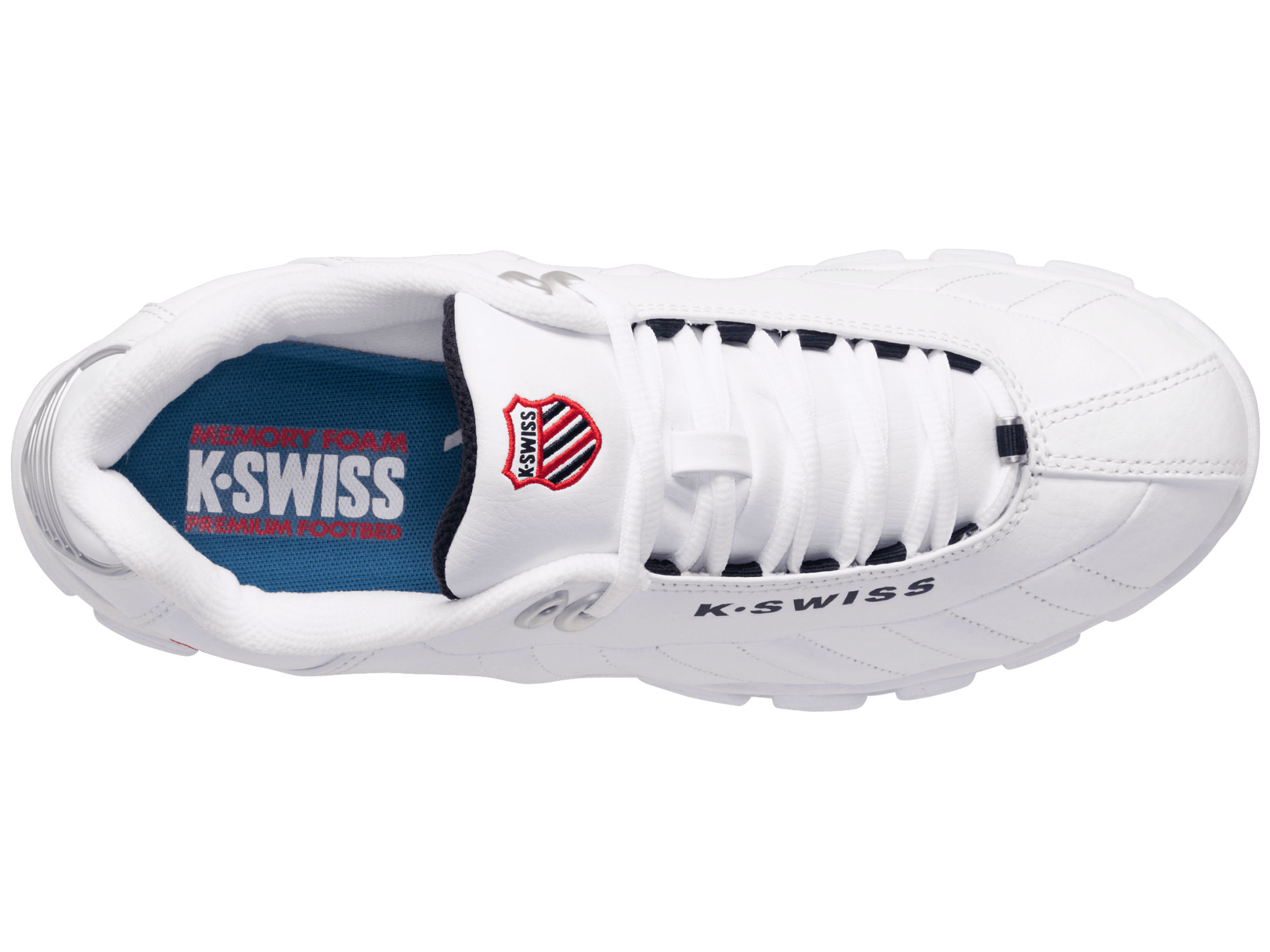 03426 - 130 - M | ST329 CMF | WHITE/NAVY/RED - K - Swiss US - FOOTWEAR
