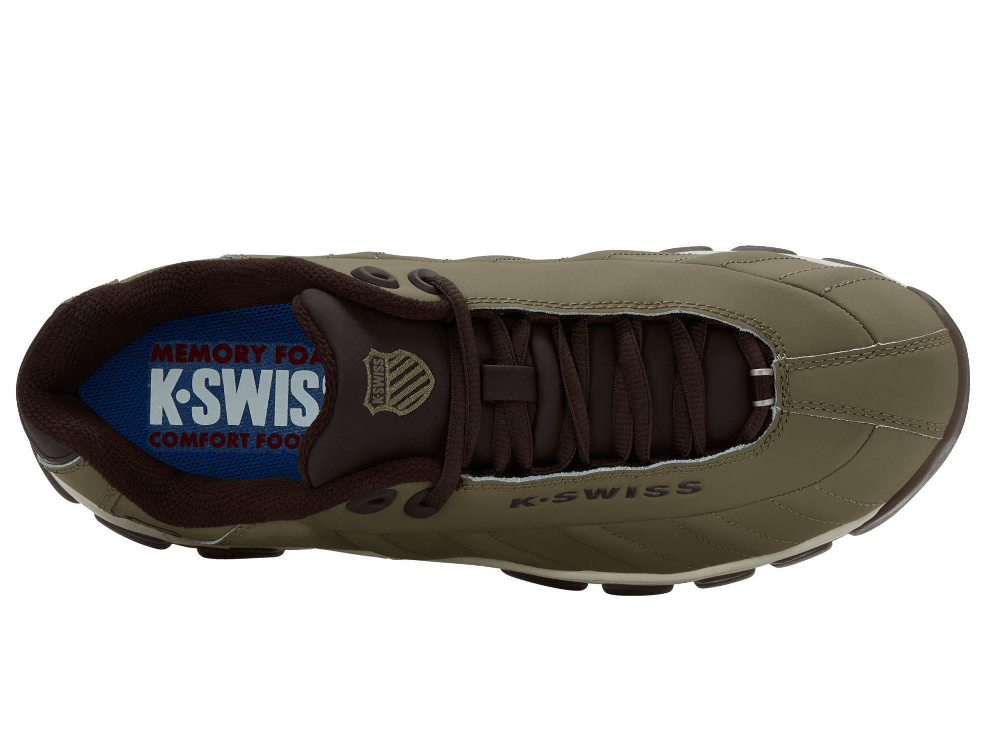 03426 - 375 - M | ST329 CMF | BURNT OLIVE/LIGHT GRAY/BLACK COFFEE/DARK GUM - K - Swiss US - FOOTWEAR