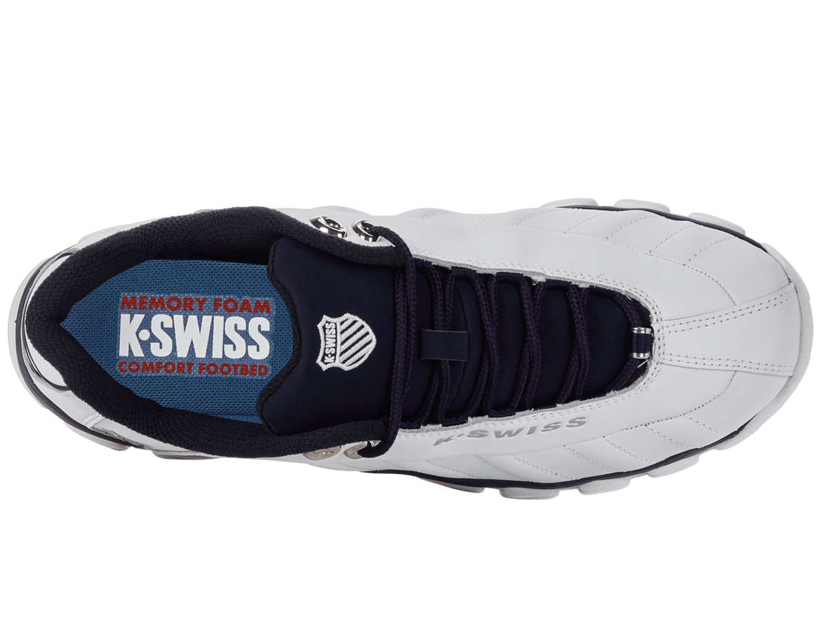 03426-969-XW | ST329 CMF | WHITE/PEACOAT/WHITE - K-Swiss US FOOTWEAR