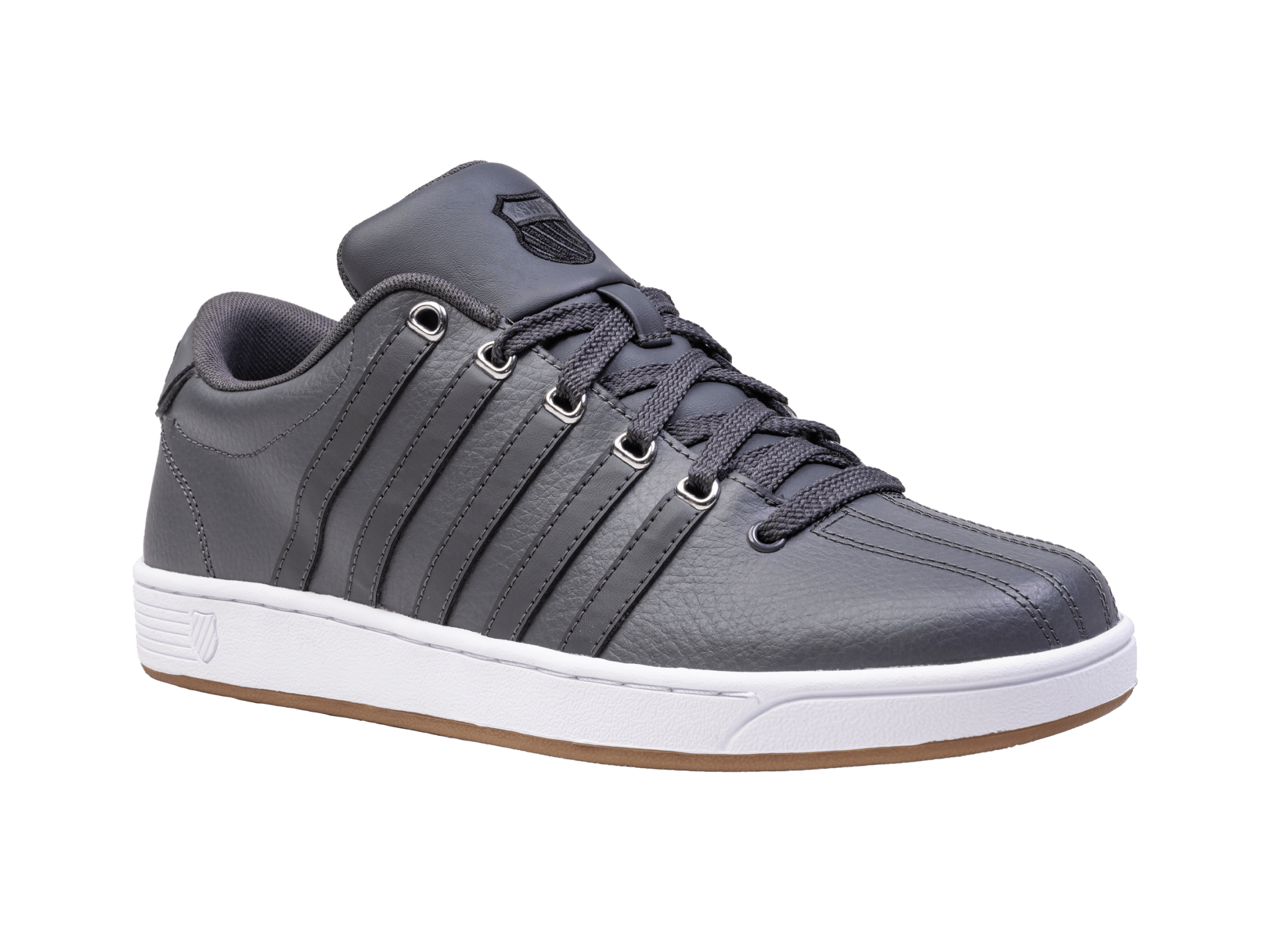 03629-008-M | COURT PRO II CMF | ASPHALT/WHITE/GUM - K-Swiss US