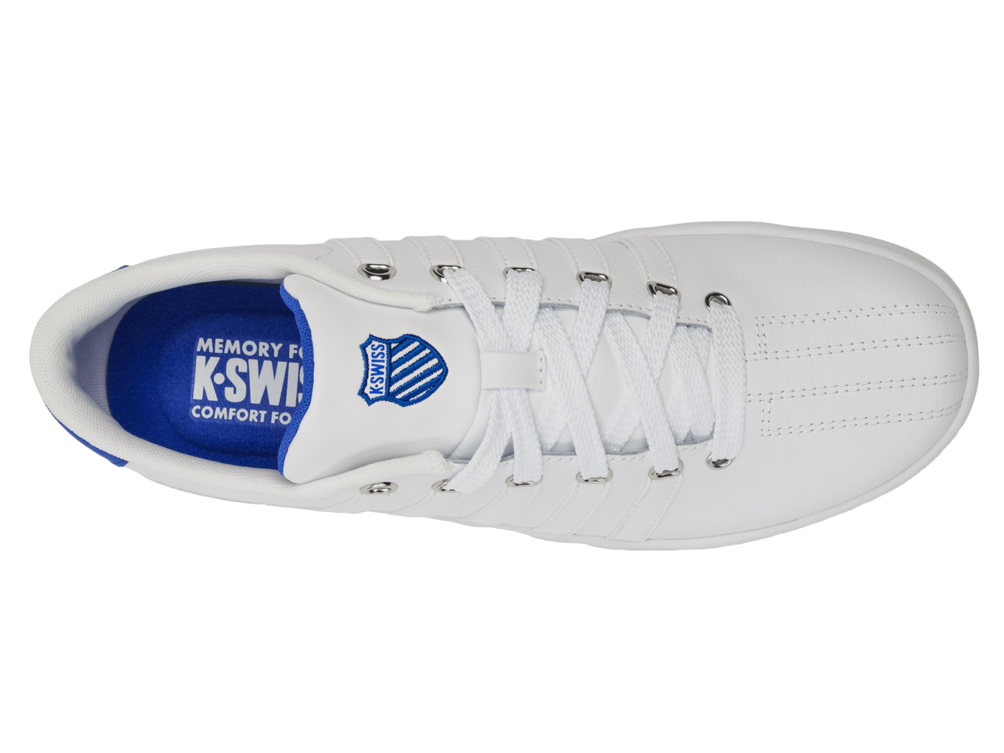 03629 - 116 - M | COURT PRO II CMF | WHITE/CLASSIC BLUE - K - Swiss US - FOOTWEAR