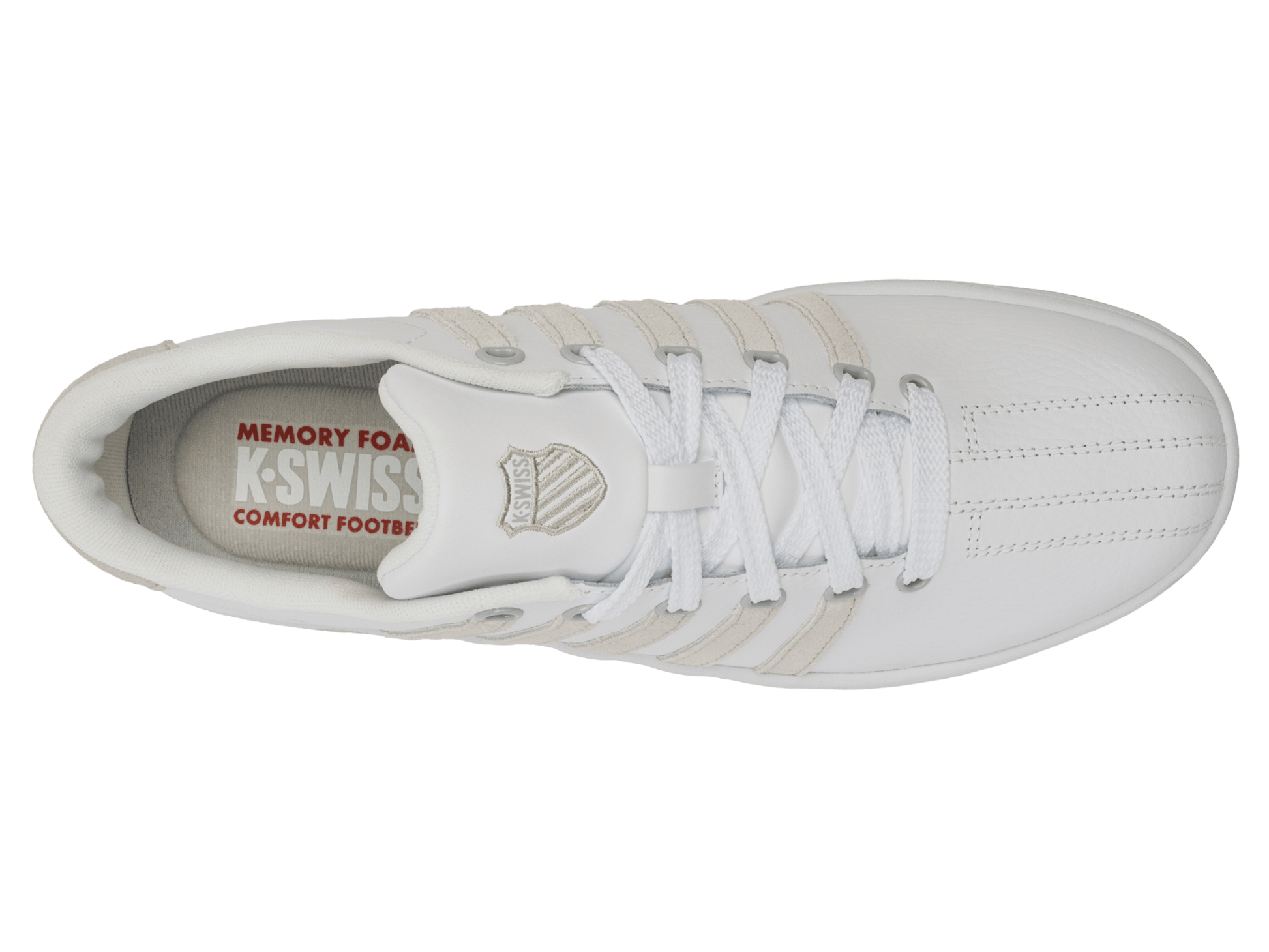 03629 - 133 - M | COURT PRO II CMF | WHITE/GRAY/GUM - K - Swiss US - FOOTWEAR