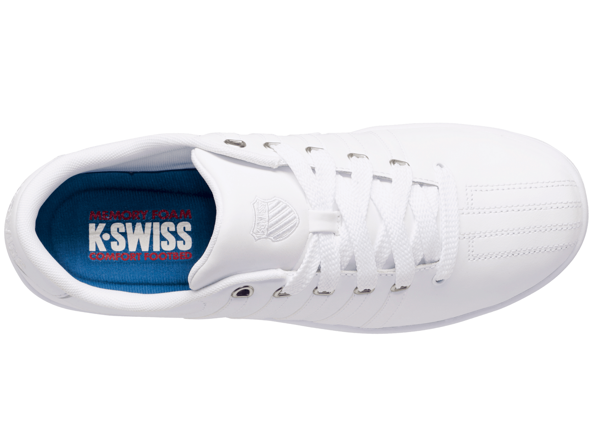 03629 - 155 - M | COURT PRO II CMF | WHITE/SILVER - K - Swiss US - FOOTWEAR