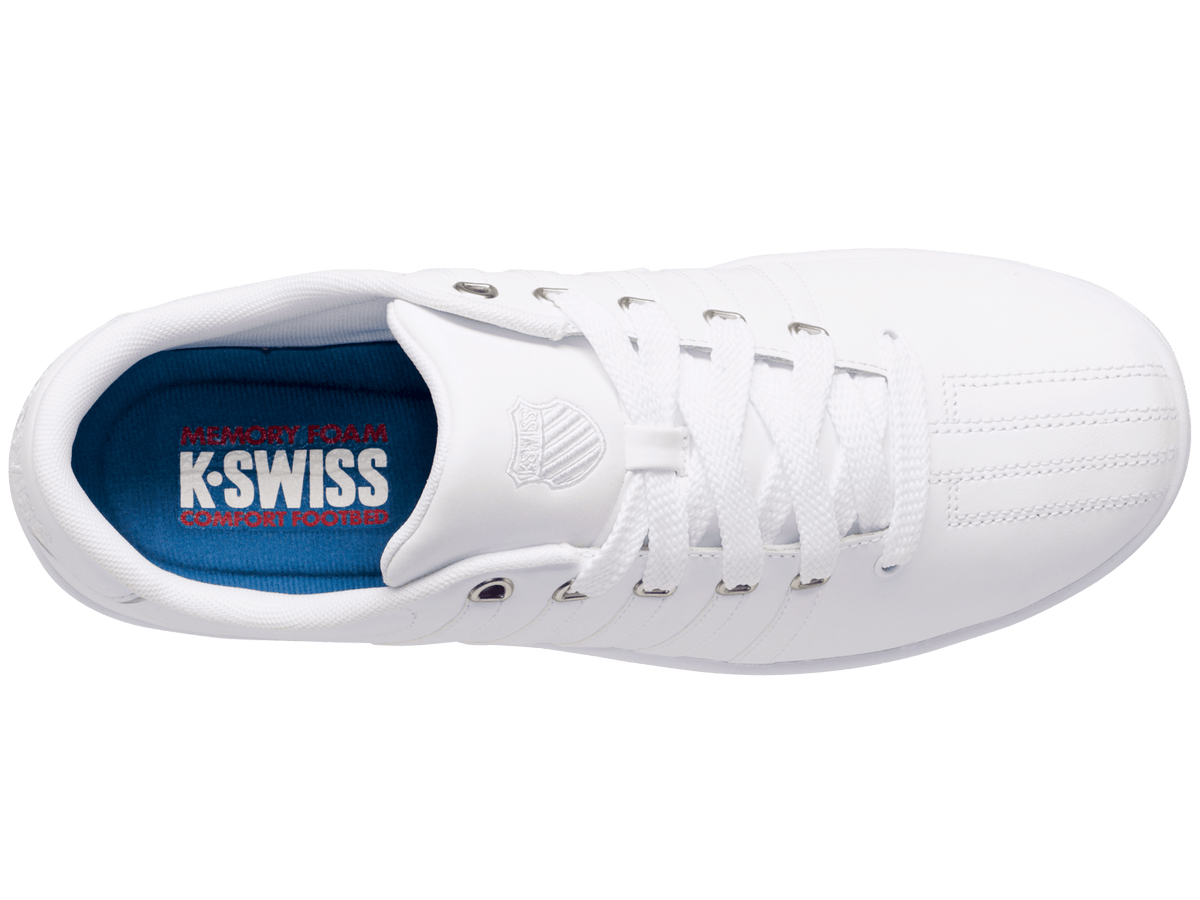 03629-155-M | COURT PRO II CMF | WHITE/SILVER - K-Swiss US FOOTWEAR