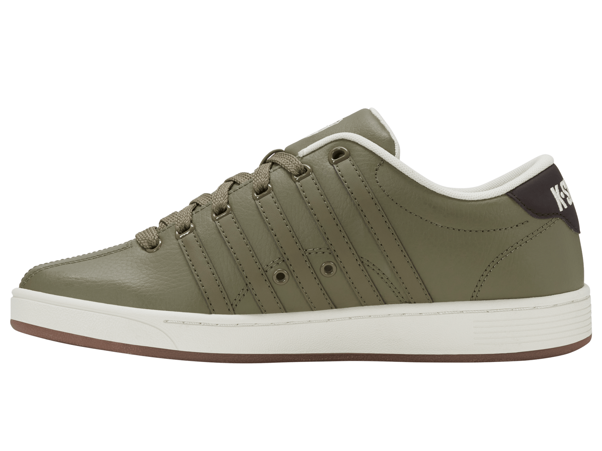03629 - 373 - M | COURT PRO II CMF | BURNT OLIVE/LIGHT GRAY/DARK GUM/BLACK COFFEE - K - Swiss US - FOOTWEAR