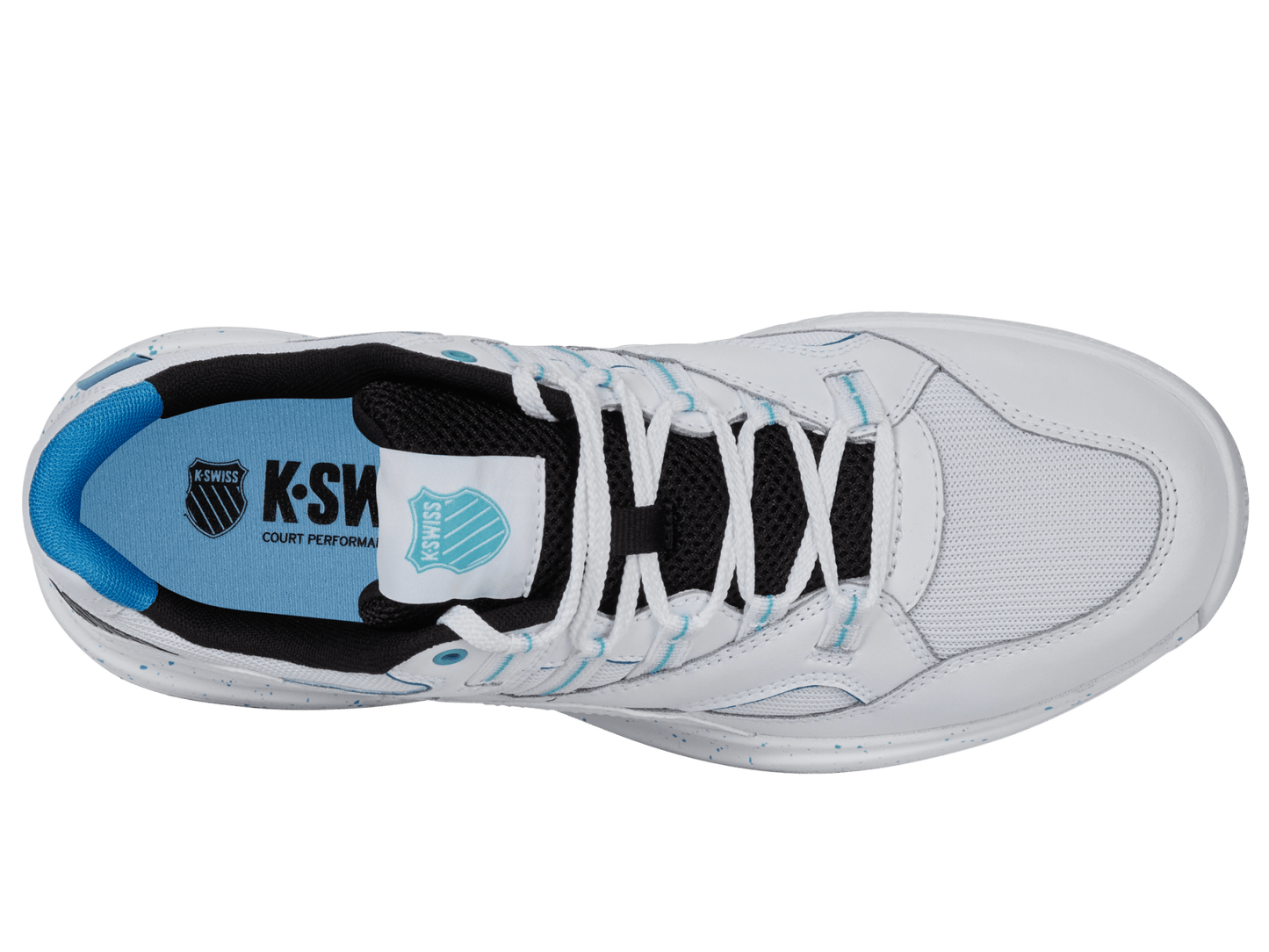 04076 - 171 - M | TURA TEAM | WHITE/BRILLIANT BLUE/BLACK - K - Swiss US - FOOTWEAR