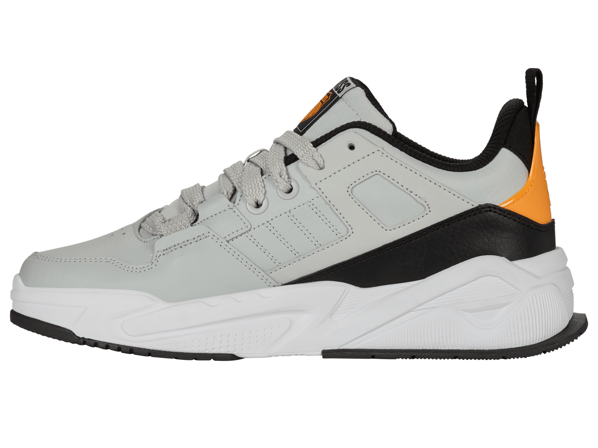04077 - 031 - M | TECHNA TRAINER | GRAY/BLACK/ORANGE - K - Swiss US - FOOTWEAR