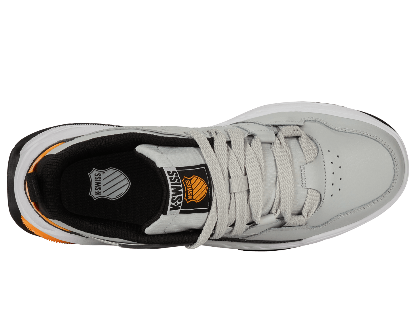 04077 - 031 - M | TECHNA TRAINER | GRAY/BLACK/ORANGE - K - Swiss US - FOOTWEAR