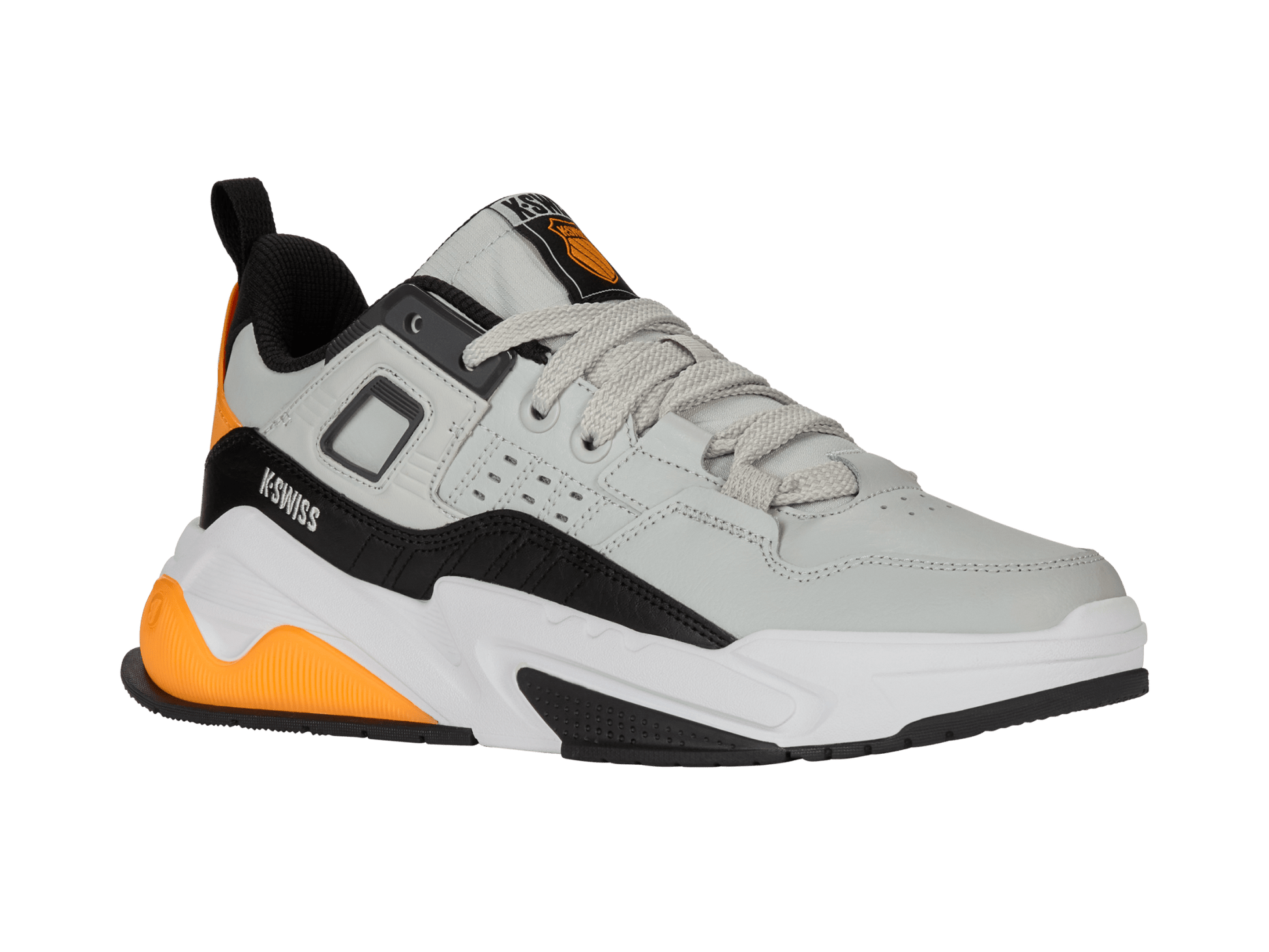 04077 - 031 - M | TECHNA TRAINER | GRAY/BLACK/ORANGE - K - Swiss US - FOOTWEAR