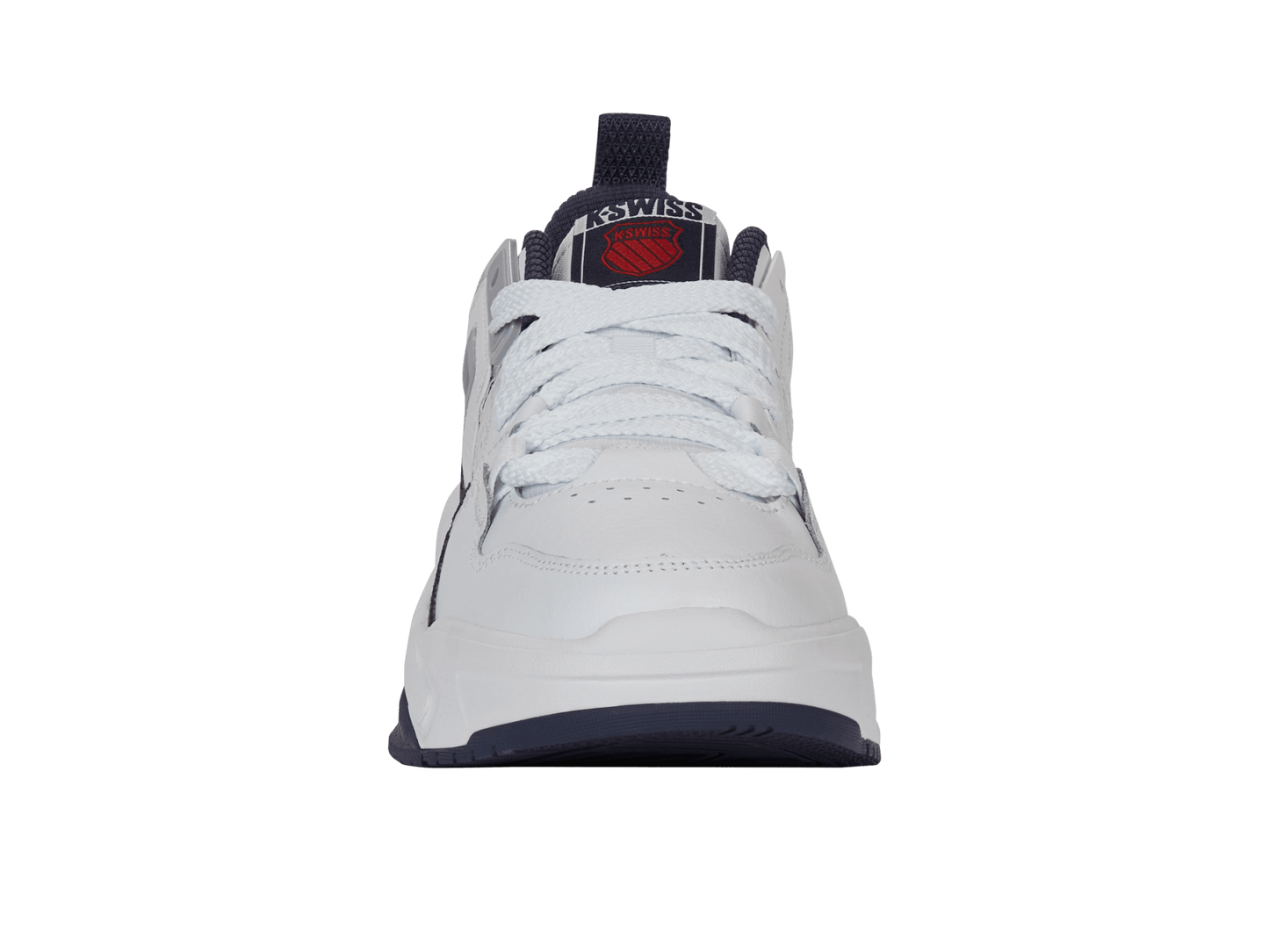 04077 - 130 - M | TECHNA TRAINER | WHITE/NAVY/RED - K - Swiss US - FOOTWEAR