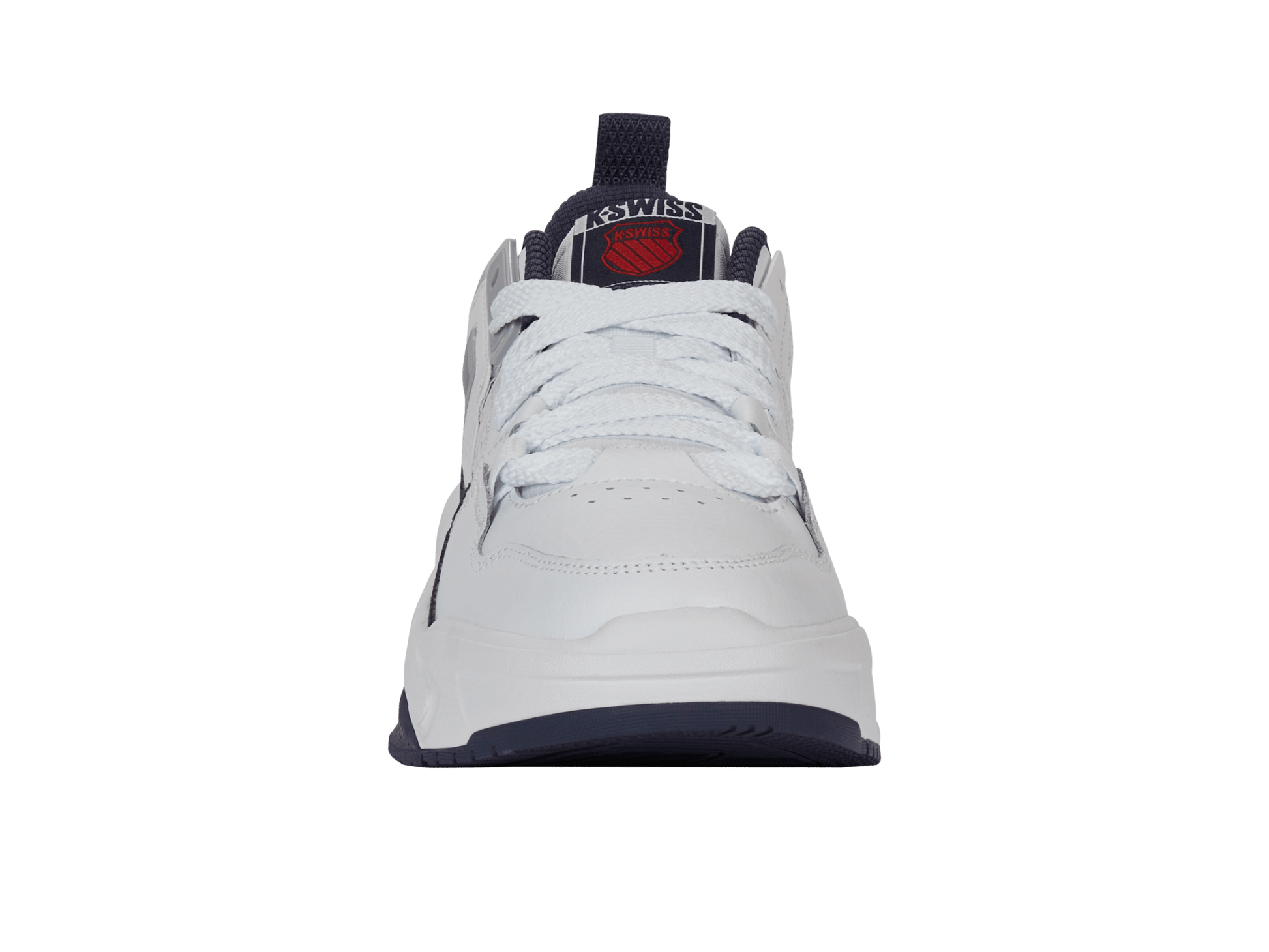04077 - 130 - M | TECHNA TRAINER | WHITE/NAVY/RED - K - Swiss US - FOOTWEAR