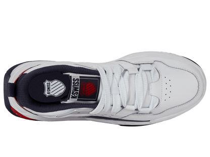 04077 - 130 - M | TECHNA TRAINER | WHITE/NAVY/RED - K - Swiss US - FOOTWEAR