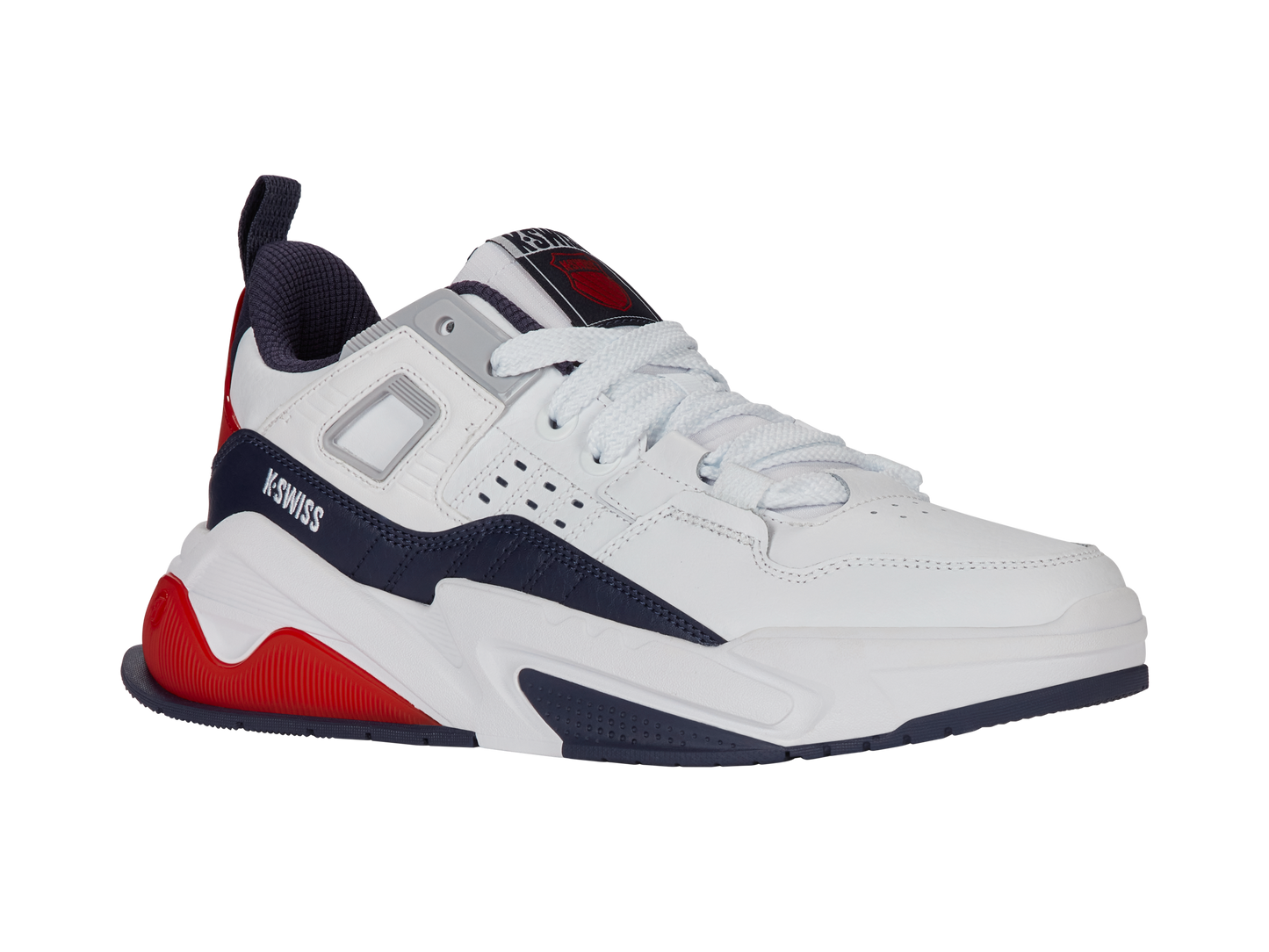 04077-130-M | TECHNA TRAINER | WHITE/NAVY/RED