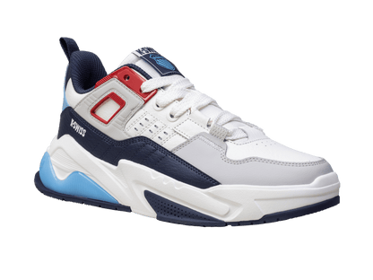 04077 - 936 - M | TECHNA TRAINER | SAIL WHITE/NAVY/RED - K - Swiss US - FOOTWEAR