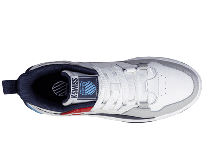 04077 - 936 - M | TECHNA TRAINER | SAIL WHITE/NAVY/RED - K - Swiss US - FOOTWEAR