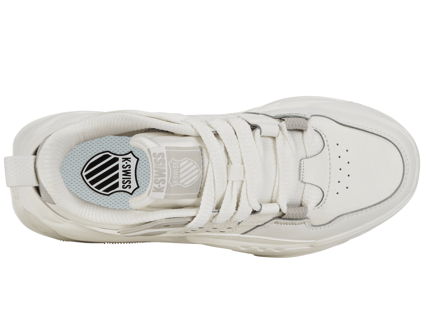 04077 - 942 - M | TECHNA TRAINER | SAIL WHITE/TAUPE GRAY - K - Swiss US - FOOTWEAR