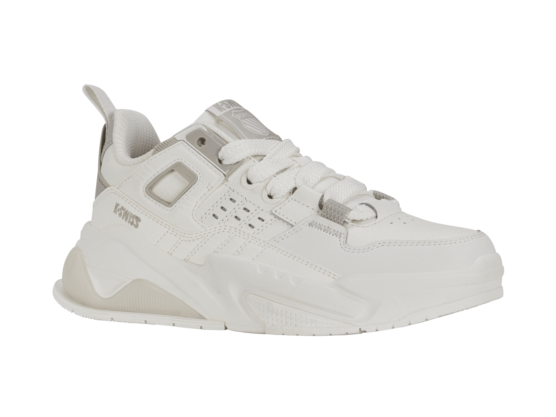04077 - 942 - M | TECHNA TRAINER | SAIL WHITE/TAUPE GRAY - K - Swiss US - FOOTWEAR