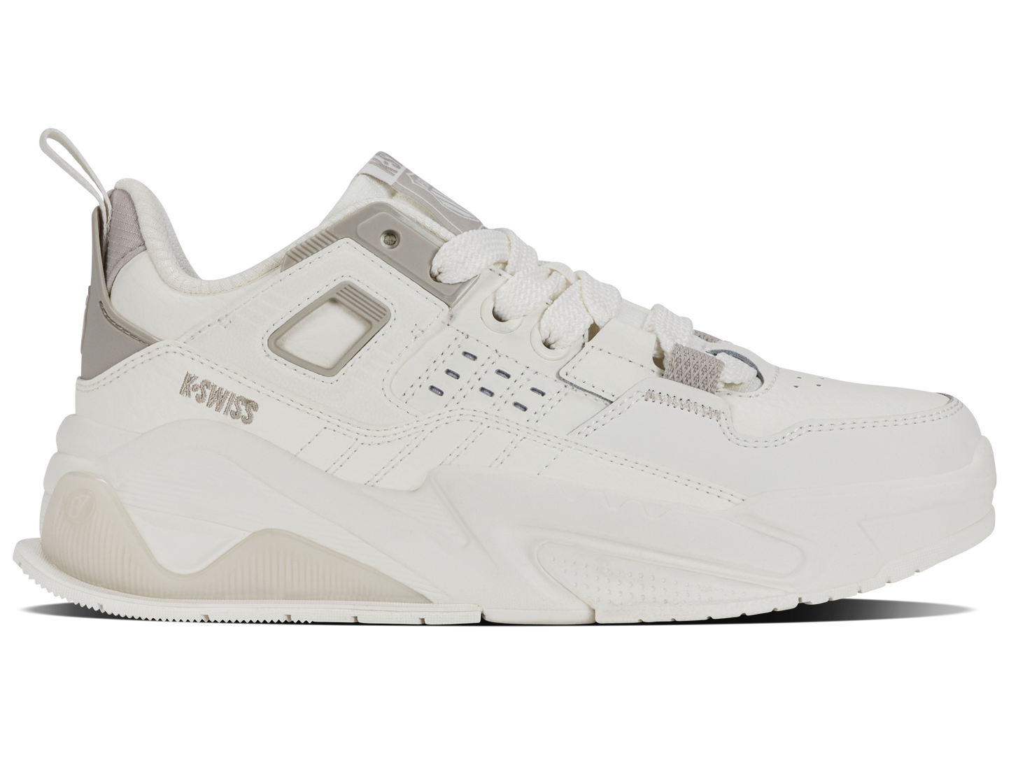 04077-942-M | TECHNA TRAINER | SAIL WHITE/TAUPE GRAY