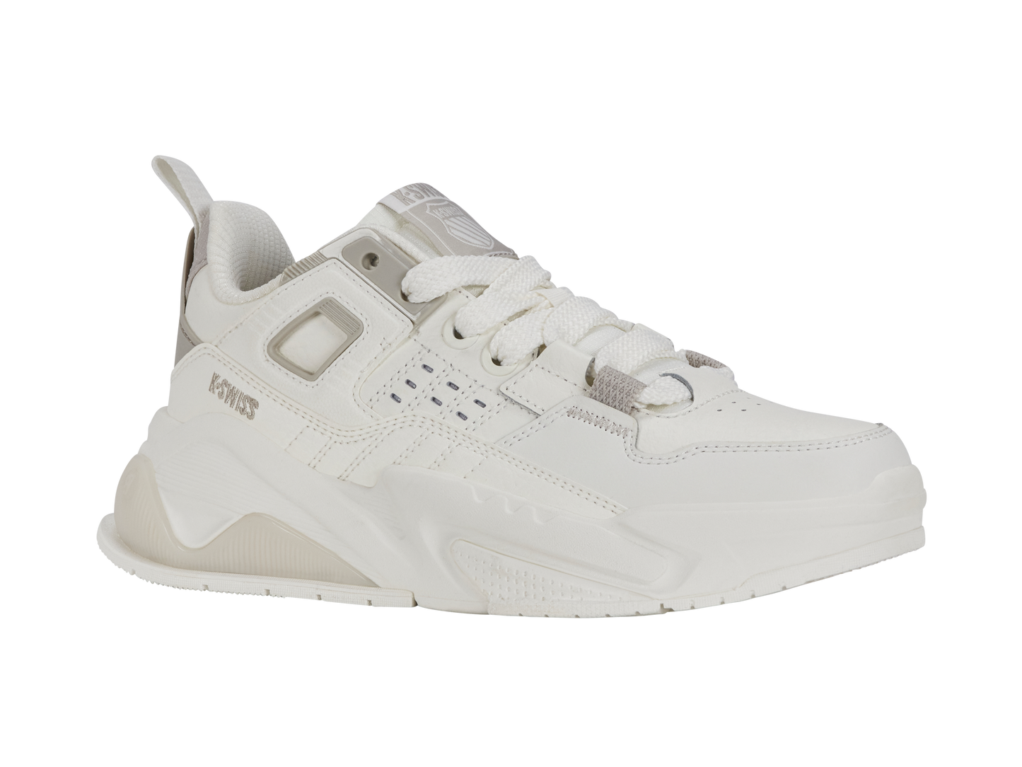 04077-942-M | TECHNA TRAINER | SAIL WHITE/TAUPE GRAY