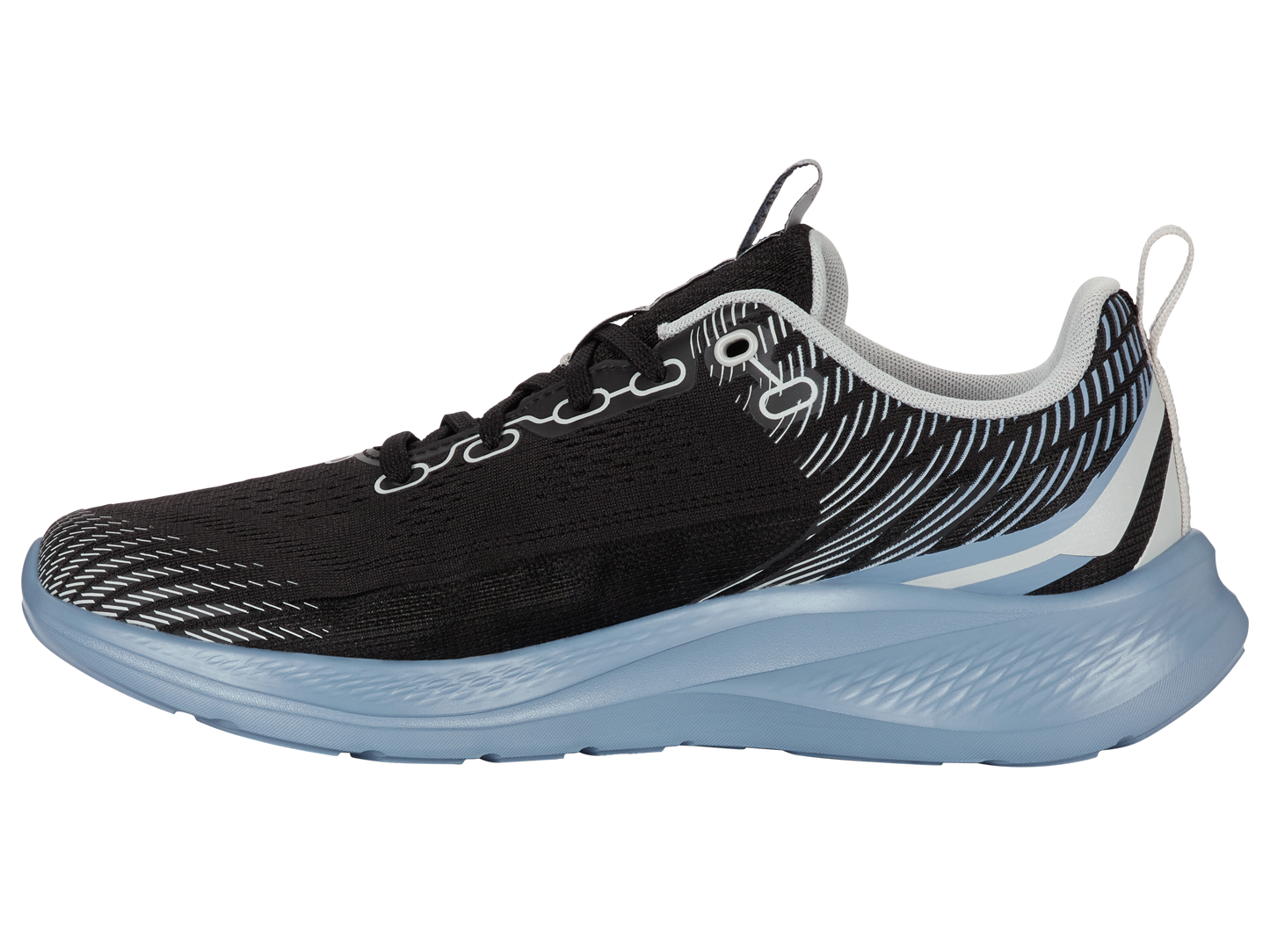 04302-054-M | PROTO TRAINER | BLACK/NORTHERN DROPLET/FADE DENIM