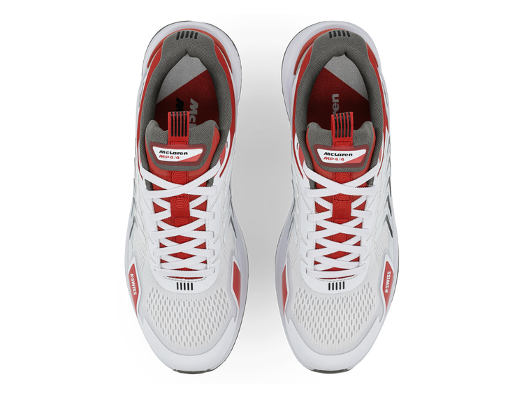 04317-174-M | AERO-ACTIVE X MCLAREN | WHITE/AURORA RED