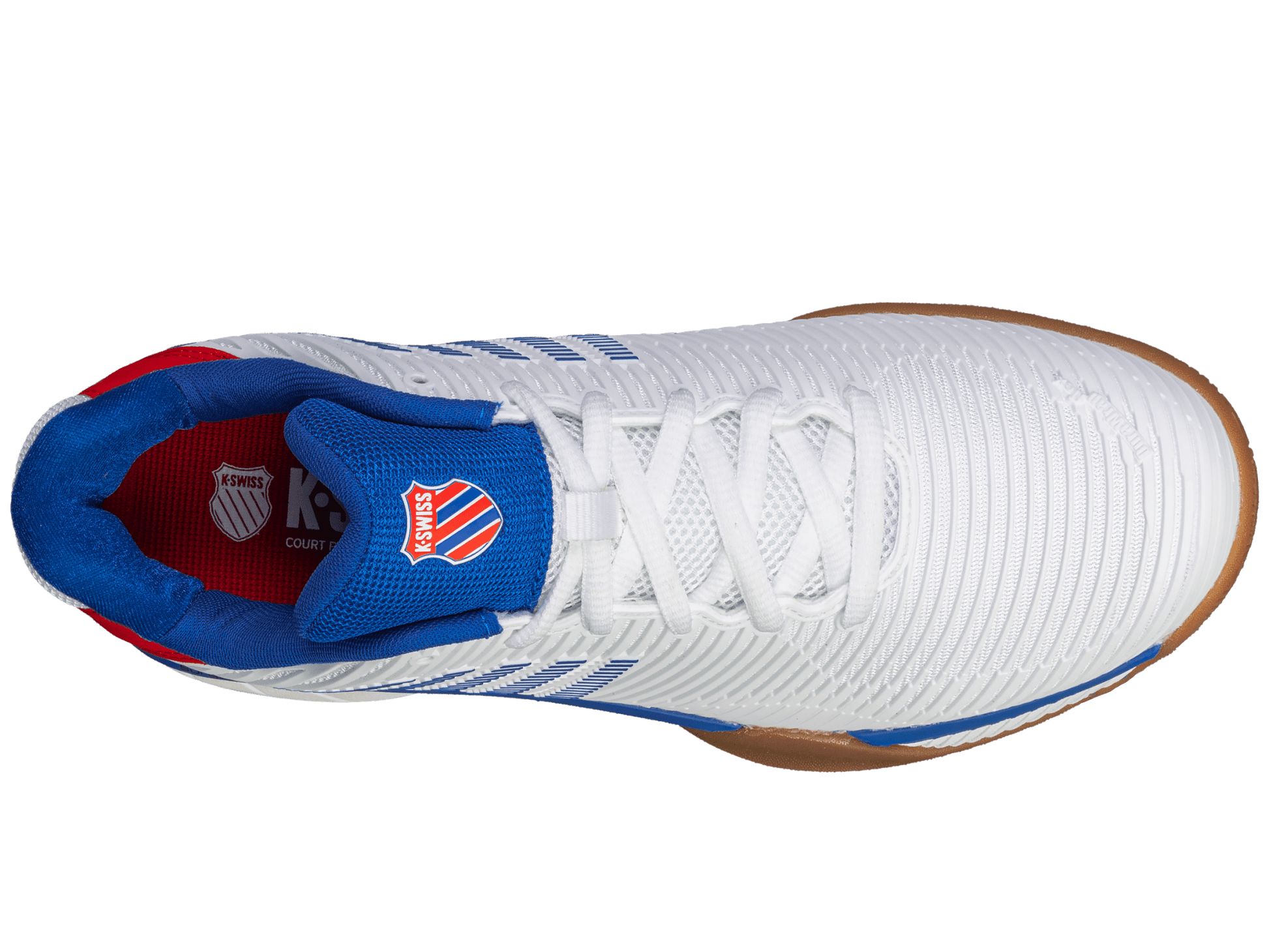 04397 - 953 - M | HYPERCOURT EXPRESS 2 INDOOR | WHITE/RED - K - Swiss US - FOOTWEAR