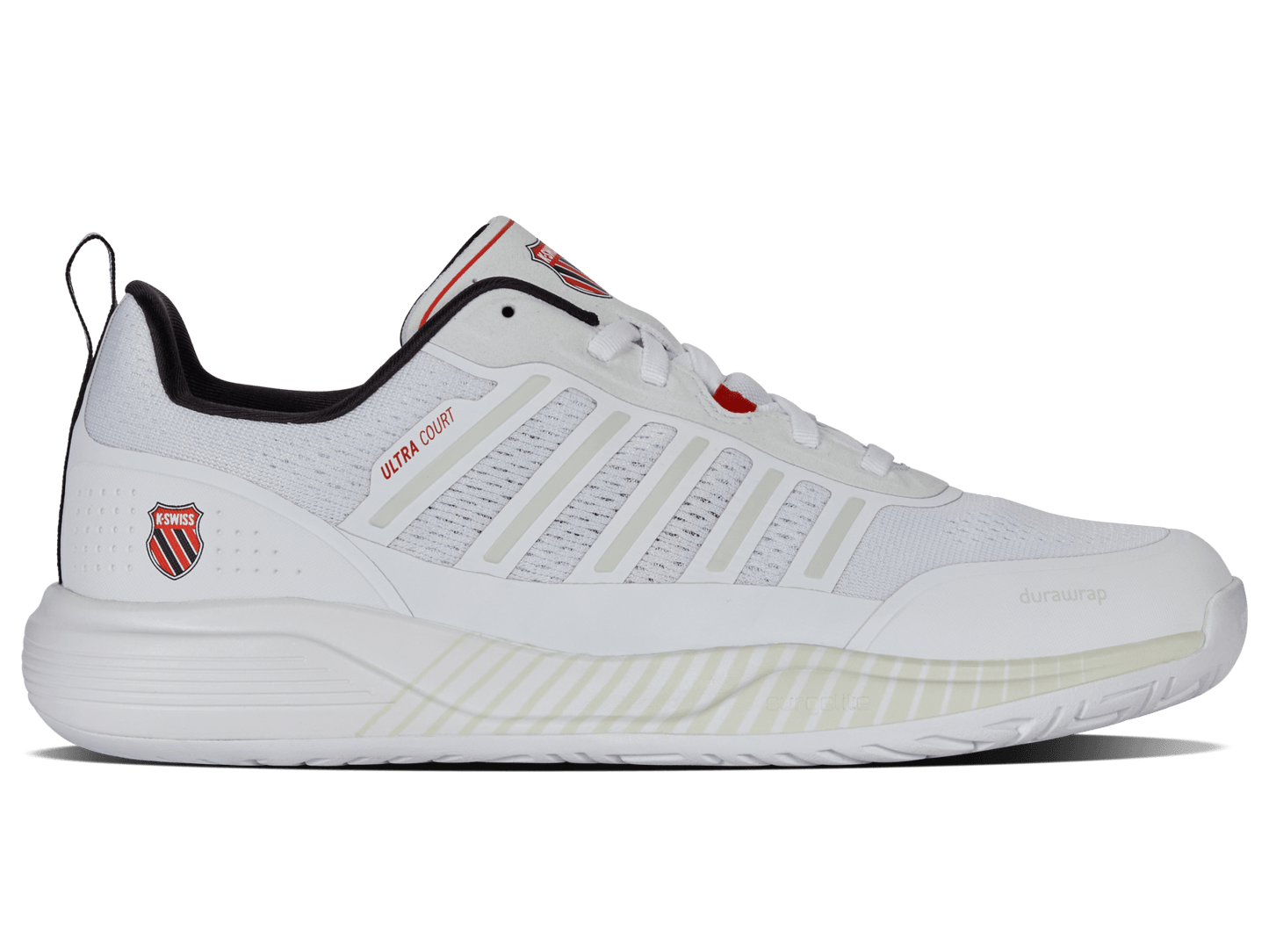 04405 - 140 - M | ULTRA COURT | WHITE/BLACK/MARS RED - K - Swiss US - FOOTWEAR