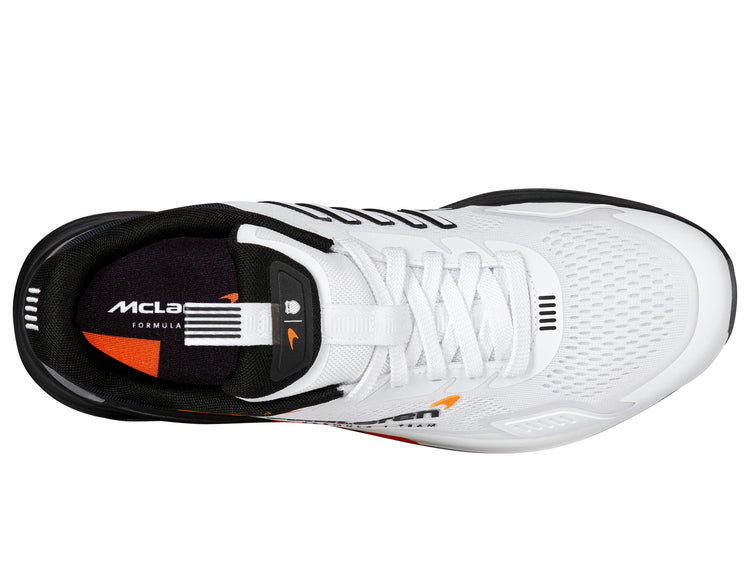 04410-196-M | AERO-ACTIVE II X MCLAREN F1 TEAM | WHITE/BLACK/PAPAYA